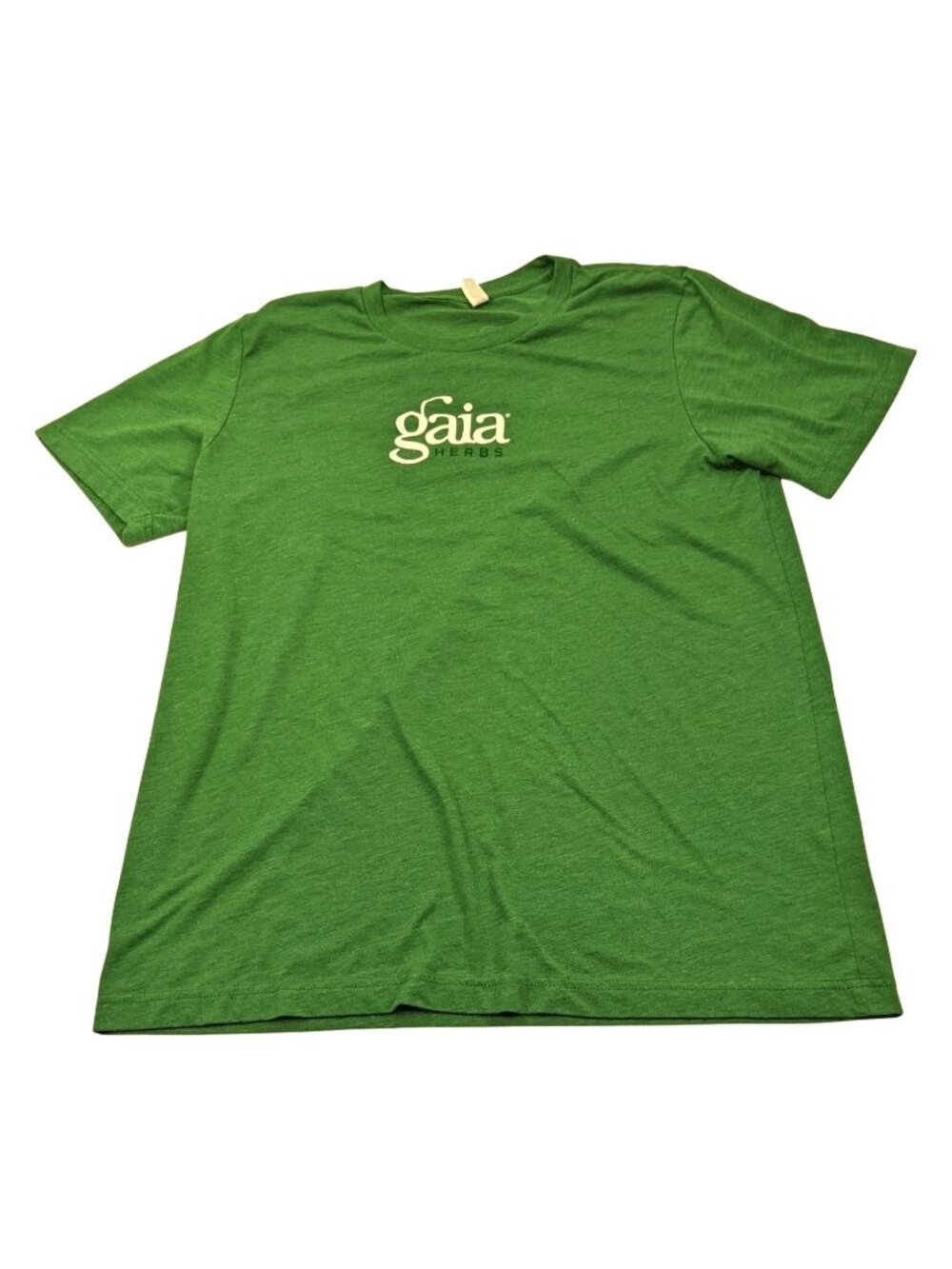 Canvas Gaia Green Large Short Sleeve T-shirt 11f - Picture 2 of 7
